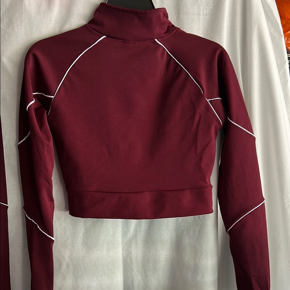 Burgundy Leggings Pants & Jumpsuits Collection - Picture 3 of 5